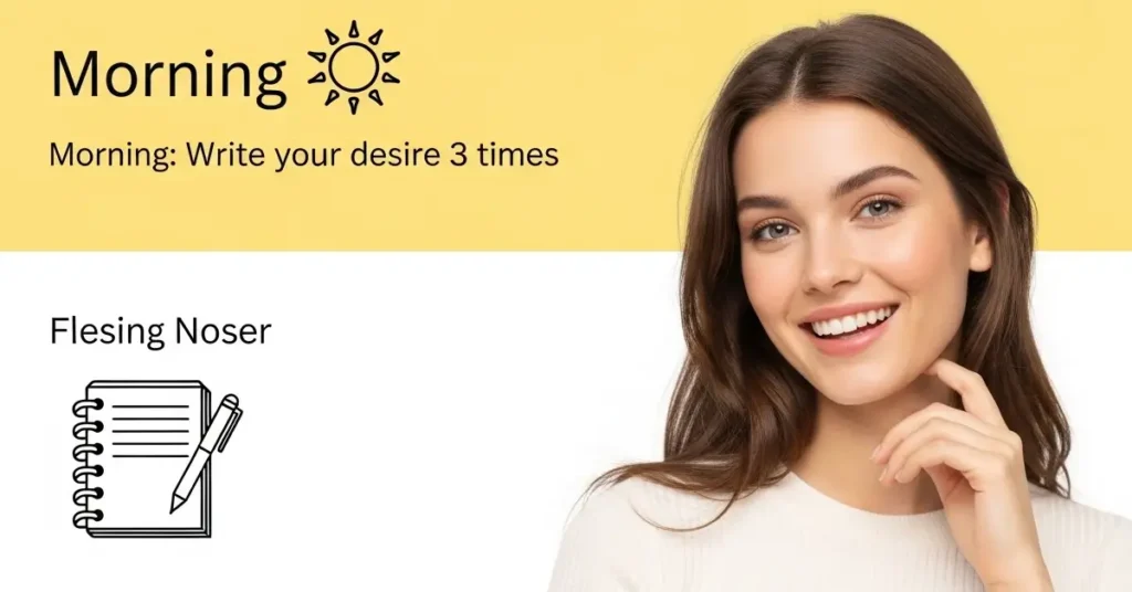 369 manifestation method morning afternoon evening routine