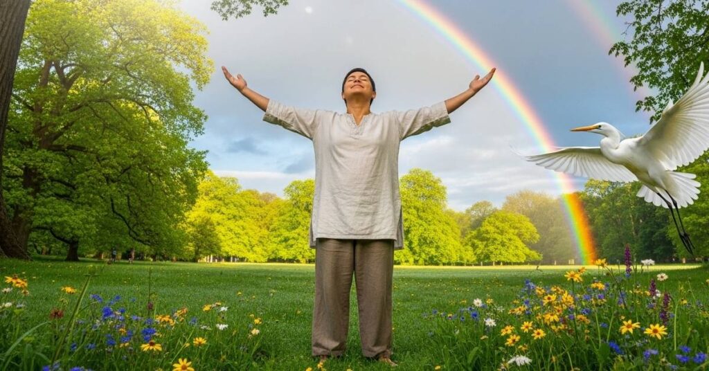 Recognizing universe signs while manifesting love and gratitude.