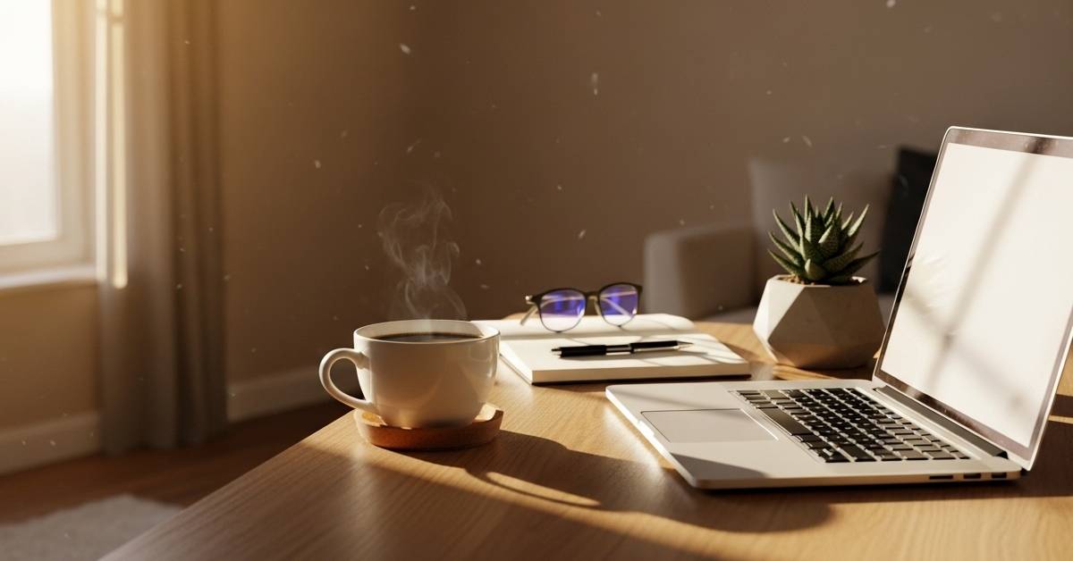 peaceful morning routine to manifest positive energy daily at home